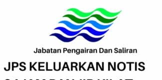 JPS KELUARKAN NOTIS 24JAM BANJIR UNTUK 6 NEGERI JPS KELUARKAN NOTIS 24JAM BANJIR UNTUK 6 NEGERI