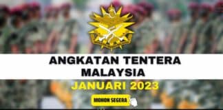 Jawatan Kosong Tentera Malaysia ATM Januari 2023