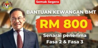 Senarai penerima BMT RM800 Fasa 2 & Fasa 3 Senarai penerima Bantuan Kewangan BMT RM800 Fasa 2 & Fasa 3