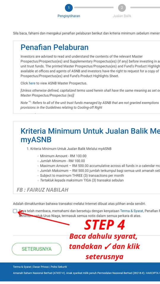 Cara Keluarkan Duit ASB Tanpa Perlu Ke Bank 2023 5 pengeluaran asb online 4