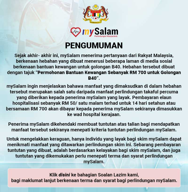 Official Bantuan MySalam RM700 Bakal Dikreditkan WOW 3 BM mys pop 180121