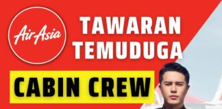 Tawaran Temuduga AirAsia Cabin Crew Bulan Februari 2023 Temuduga AirAsia Cabin Crew