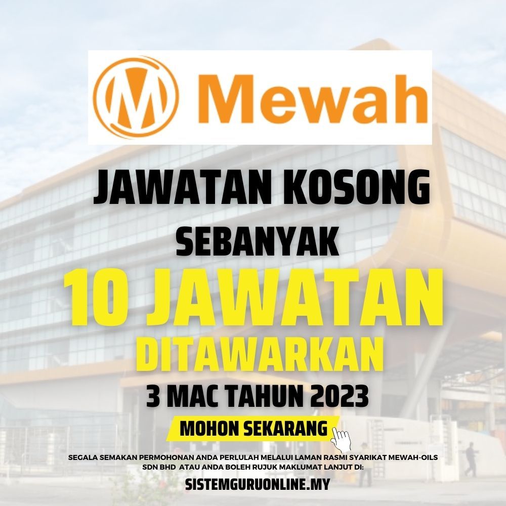 Jawatan Kosong Mewah-Oils Sdn Bhd Pelbagai Jawatan Ditawarkan 2023 1 IMG 20230209 154704 801