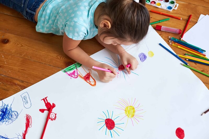 5 Aktiviti Indoor Semasa Cuti Sekolah Yang Ibu Bapa Boleh Lakukan Amazing 5 Mewarna Melukis Asah Kreativiti Anak