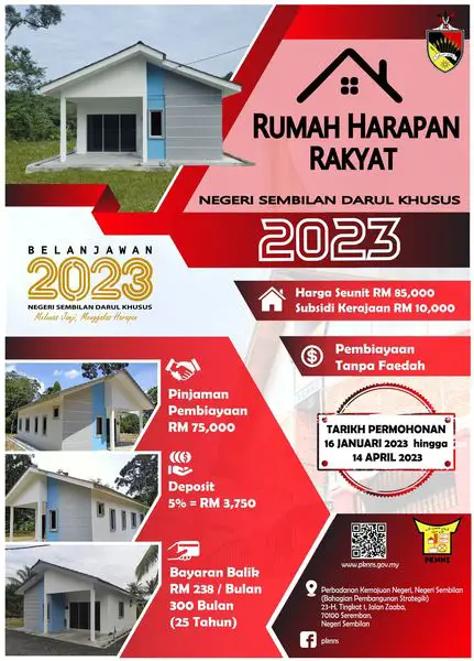 rumah harapan rakyat 2023