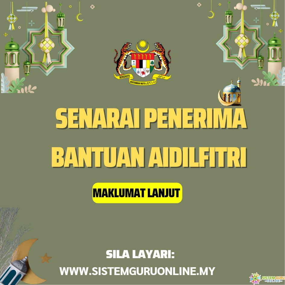 SENARAI PENERIMA BANTUAN AIDILFITRI 2023| Amazing