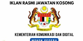 Official Jawatan Kosong Kementerian Komunikasi Dan Digital Tahun 2023 Jawatan Kosong Kementerian Komunikasi Dan Digital Tahun 2023