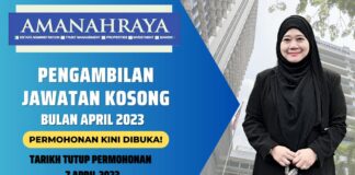 Jawatan Kosong Amanah Raya Berhad Bagi Bulan April 2023