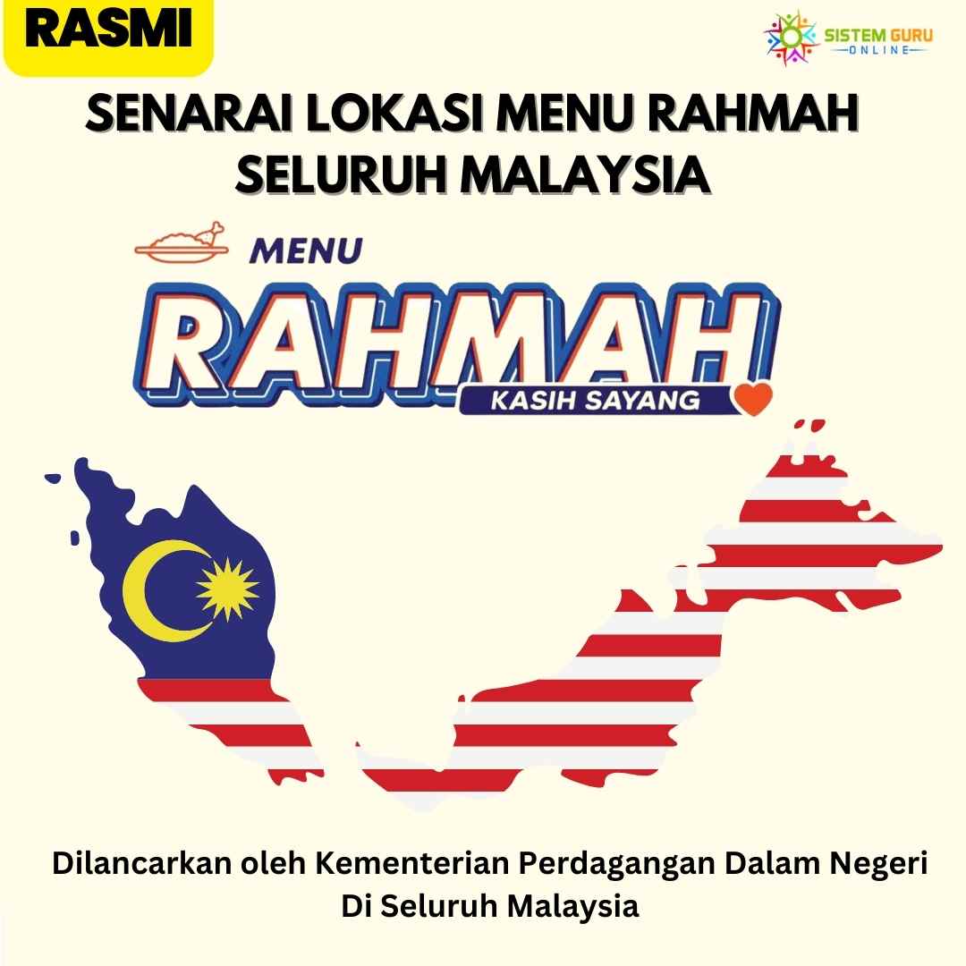 Senarai Lokasi Menu Rahmah Seluruh Malaysia