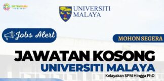 Banyak Jawatan Kosong UM untuk lulusan SPM hingga PhD 2023