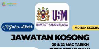 Jawatan Kosong USM Mac