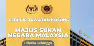 Pengambilan banyak jawatan kosong MSN – Majlis Sukan Negara