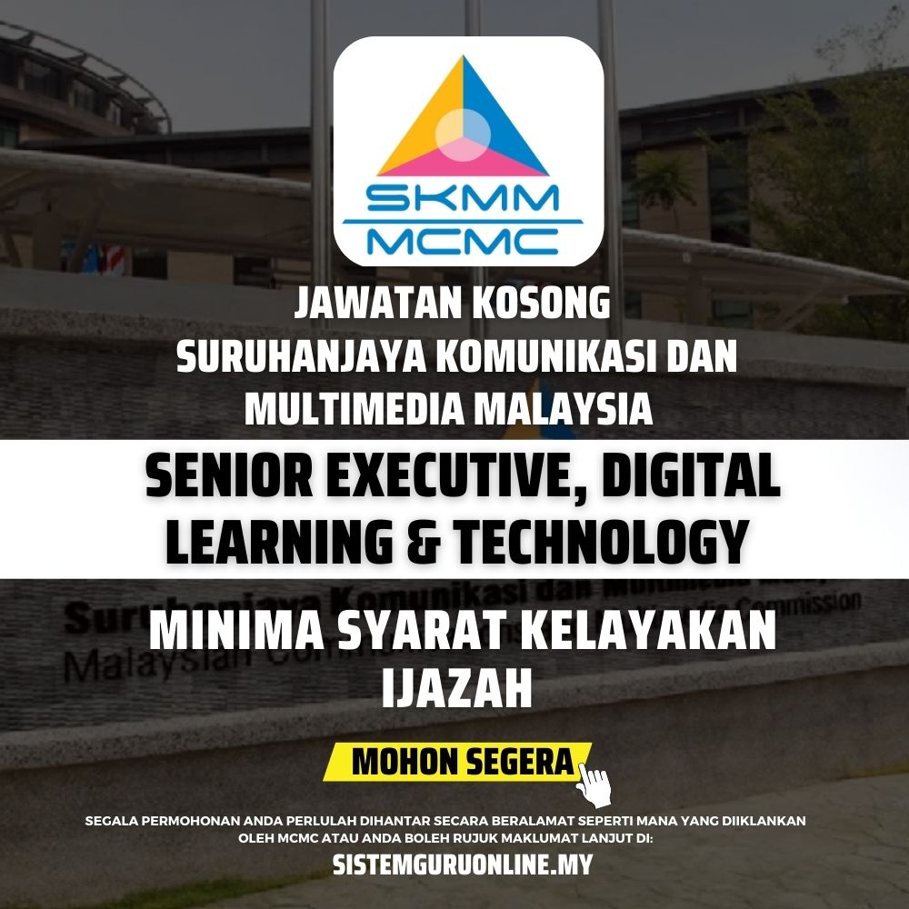 Jawatan Kosong Malaysian Communications and Multimedia Commission (MCMC) April 2023 1 Jawatan Kosong Malaysian Communications and Multimedia Commission