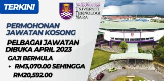 Jawatan Kosong Universiti Teknologi Mara (UiTM)