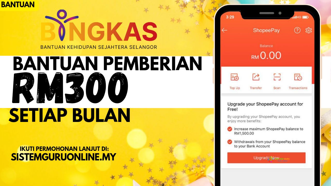Bantuan Tunai RM300 Disalurkan Setiap Bulan 1 Bantuan Tunai RM300 Disalurkan Setiap Bulan