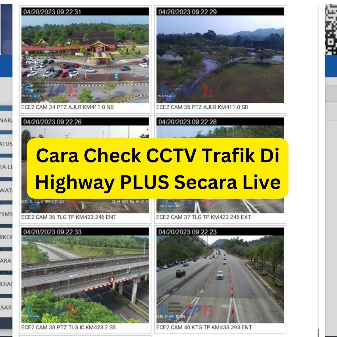 Free Cara Check CCTV Trafik Di Highway PLUS Secara Live 1 IMG 20230420 095120 738