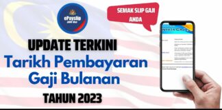 Update Terkini Tarikh Pembayaran Gaji Bulanan Tahun 2023 Tarikh Pembayaran Gaji Bulanan