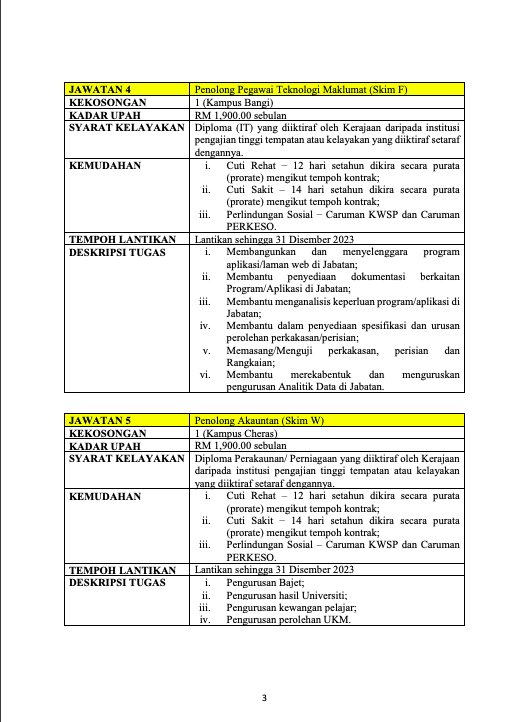 Jawatan Kosong Universiti Kebangsaan Malaysia (UKM) Tawaran Pelbagai Jawatan 2023 4 Screenshot 2023 04 04 at 9.47.19 AM