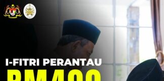 Bantuan i-Fitri Perantau RM400 untuk rakyat Malaysia