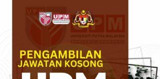 Jawatan kosong UPM terkini tahun 2023 Tawaran gaji RM2,317