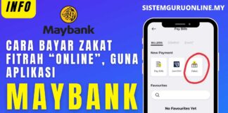 Cara Bayar Zakat Fitrah “Online”, Guna Aplikasi Maybank