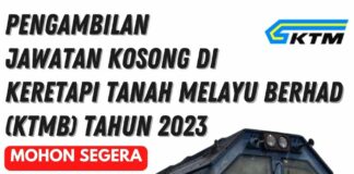 Jawatan Kosong Keretapi Tanah Melayu Berhad