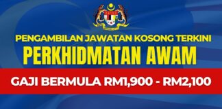 Kekosongan Jawatan Terkini Kerajaan Perkhidmatan Awam Mei 2023