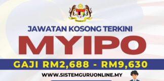 Jawatan kosong terkini di Agensi Kerajaan MyIPO 2023
