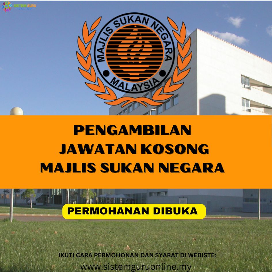 Pengambilan Besar-besaran Di Majlis Sukan Negara Tahun 2023