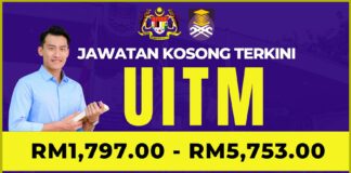 Official Jawatan Kosong Terkini di Universiti Teknologi MARA (UiTM) 2023