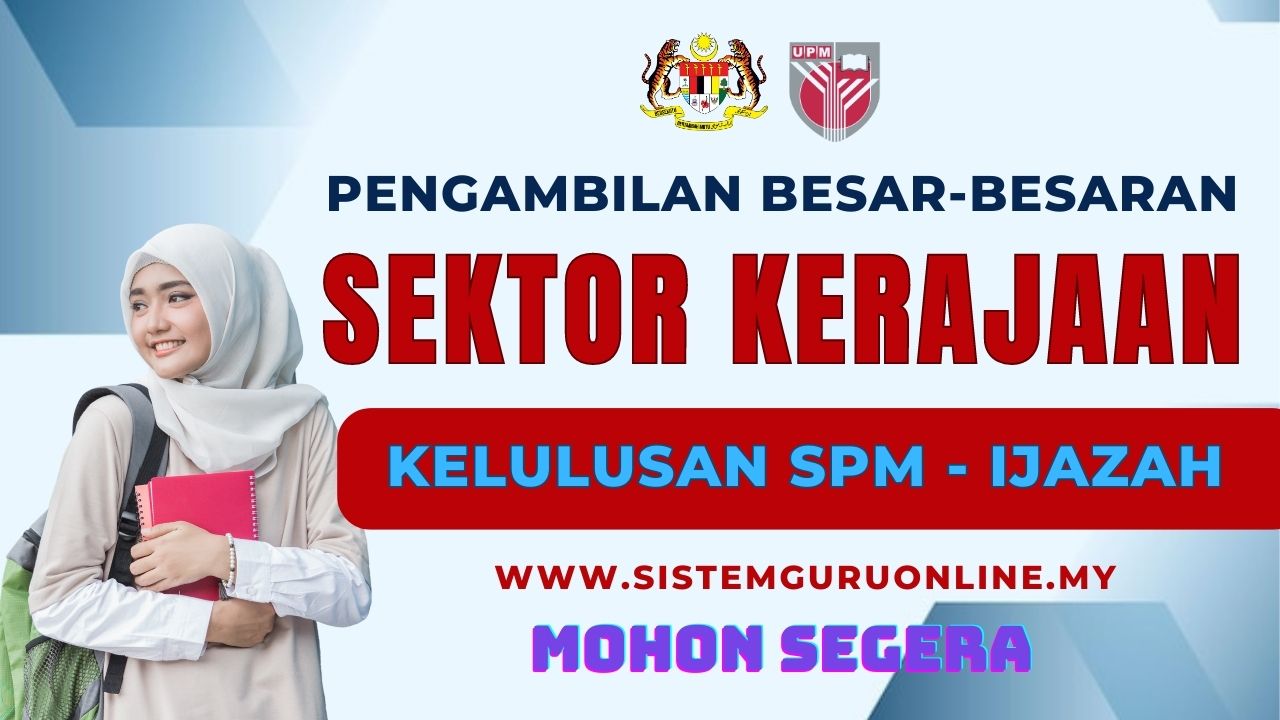 Jawatan Kosong Sektor Kerajaan