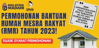 Mohon Bina Rumah Mesra Rakyat (RMR) Malaysia Madani Tahun 2023