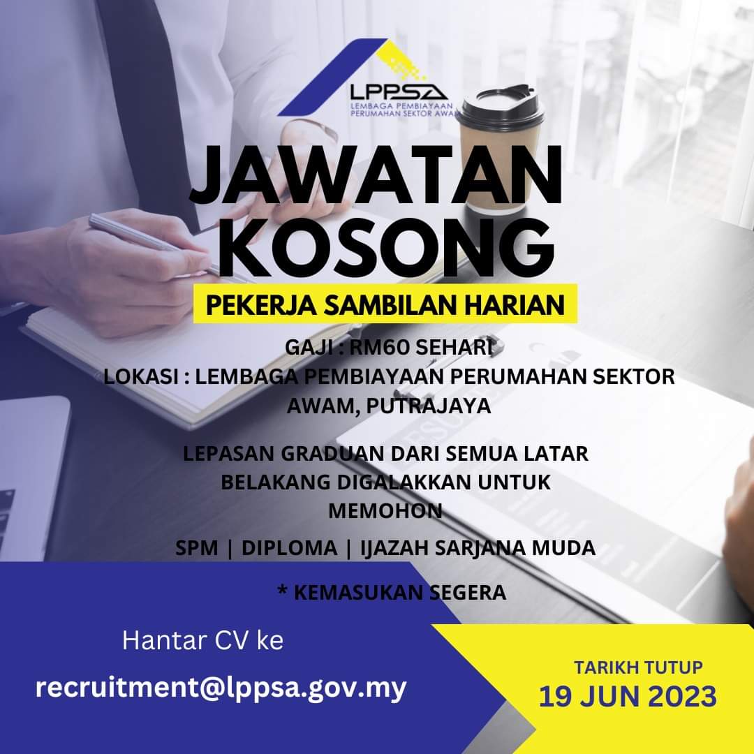Permohonan Jawatan Kosong di Lembaga Pembiayaan Perumahan Sektor Awam (LPPSA) 2023 2 FB IMG 1686623712464