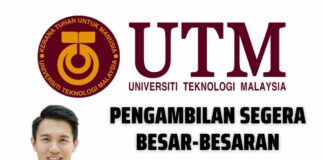 Permohonan Jawatan Kosong di Universiti Teknologi Malaysia (UTM) 2023 Universiti Teknologi Malaysia (UTM)