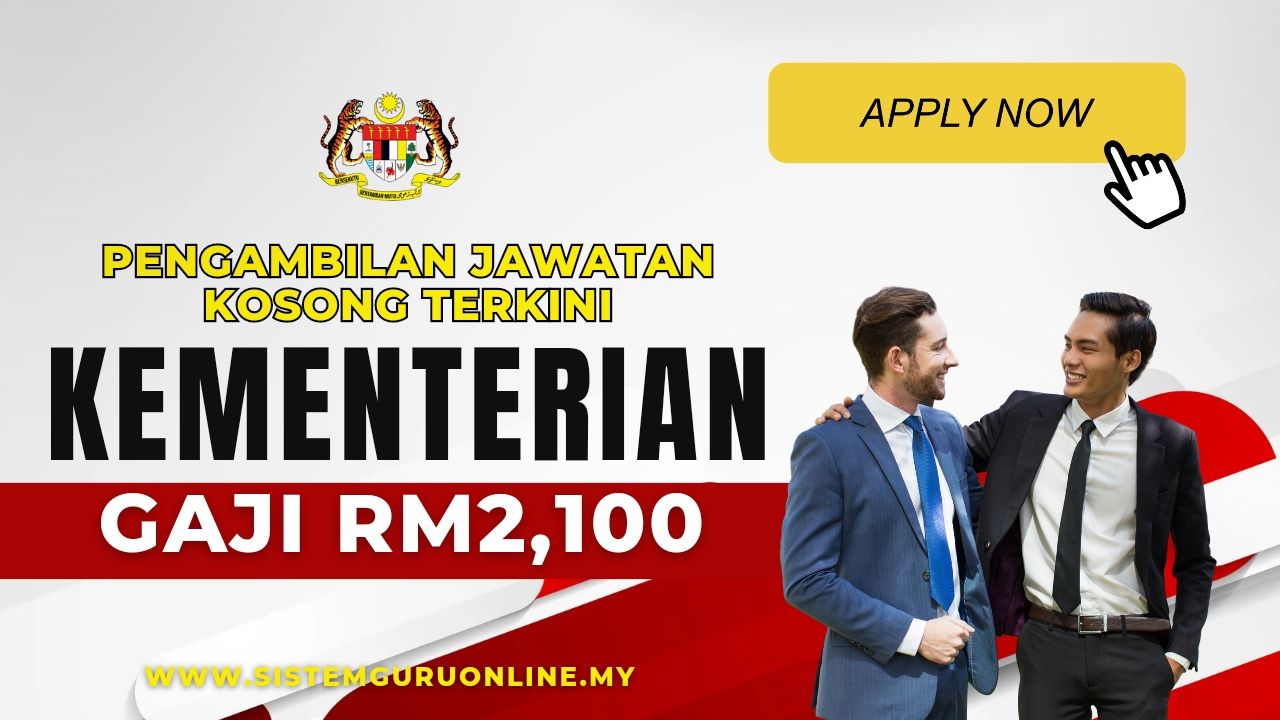 Pengambilan Jawatan Kosong Kementerian dengan gaji RM2,100 1 IMG 20230604 092118 903