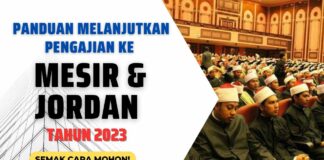 Ini Cara Mohon Melanjutkan Pengajian Ke Mesir dan Jordan dengan SPM 2023 Mesir dan Jordan