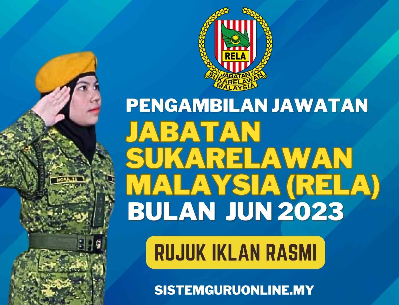 Pengambilan Jawatan Kosong RELA Bulan Jun 2023 1 Pengambilan Jawatan Kosong RELA Bulan Jun 2023