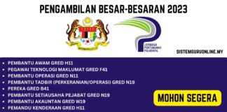 Pengambilan Besar-besaran Lembaga Pertubuhan Peladang (LPP) Tahun 2023 Pengambilan Besar-besaran Lembaga Pertubuhan Peladang (LPP) Tahun 2023