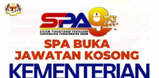 Official SPA Buka Pengambilan 39 Jawatan Kosong di Kementerian Dalam Negeri
