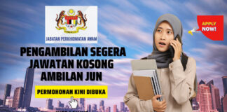 Permohonan Jawatan Kosong Jabatan Perkhidmatan Awam (JPA) Jun 2023