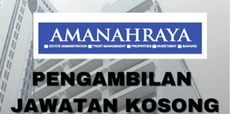 Pengambilan Jawatan Kosong Amanah Raya Berhad Jun 2023