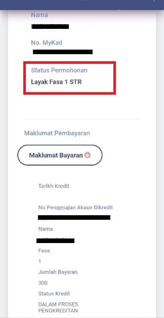 PM Beri Jaminan Untuk Bantu Rakyat 2023 3 status str layak fasa 1