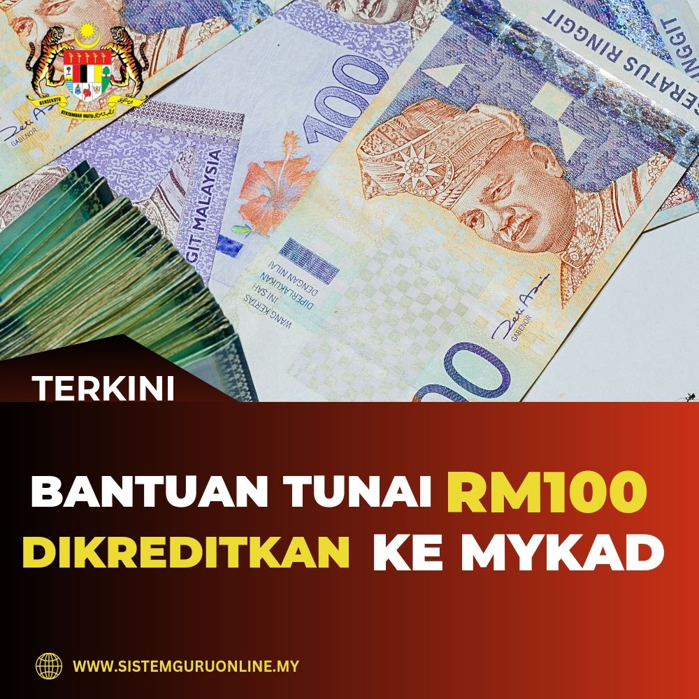 Bantuan Tunai RM100 dikreditkan ke MyKad sekali lagi bulan ini: Penerima & cara menggunakannya 1 IMG 20230807 104350 330