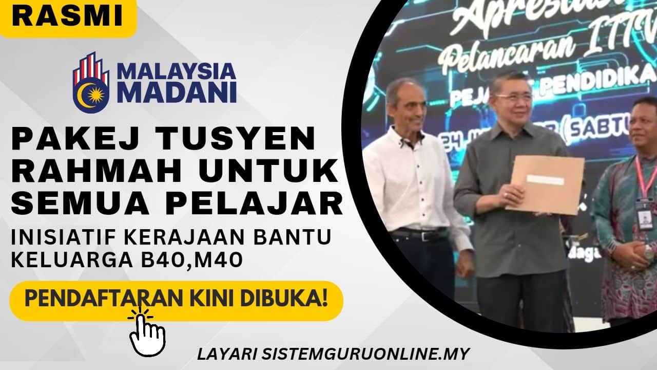 Pakej Tusyen Rahmah Untuk Semua Pelajar 1 Pakej Tusyen Rahmah Untuk Semua Pelajar
