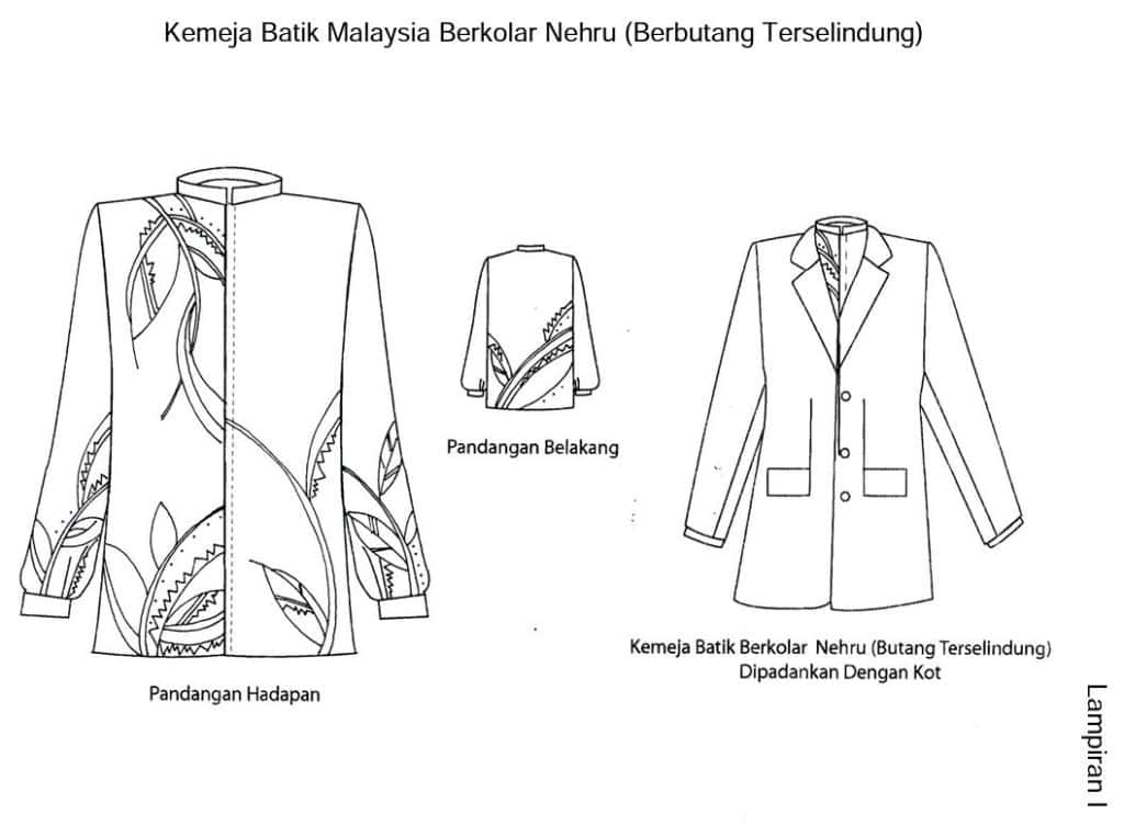 JPA Arah Semua Penjawat Awam Diwajibkan Baju Batik Setiap Hari Khamis Mula Tahun 2023 3 baju batik malaysia lelaki 1 1024x753 1