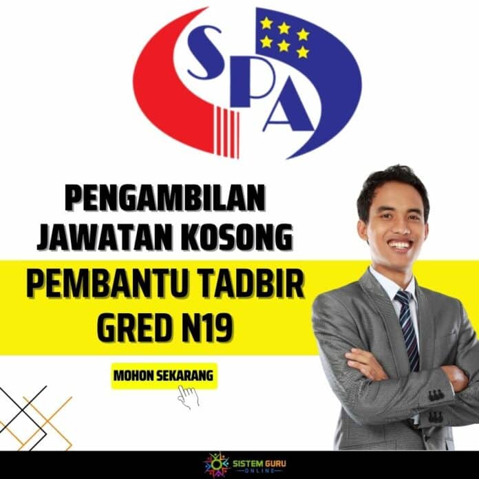 Pengambilan Jawatan Kosong SPA 3 Bulan Ogos 2023