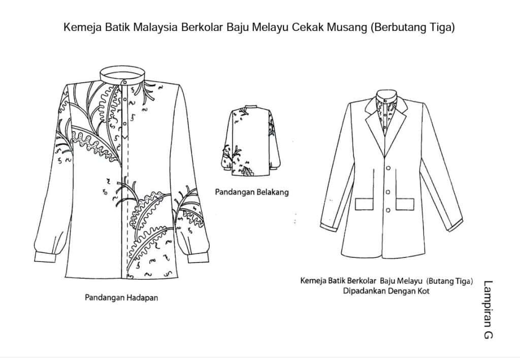JPA Arah Semua Penjawat Awam Diwajibkan Baju Batik Setiap Hari Khamis Mula Tahun 2023 6 kemeja batik malaysia 1024x705 1