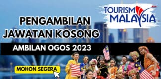 Pihak Pelancongan Malaysia Membuka Peluang Pekerjaan Untuk Rakyat Malaysia 2023