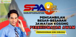 Pengambilan Besar-Besaran Pekerja Di Suruhanjaya Perkhidmatan Awam SPA9 Ambilan Ogos 2023