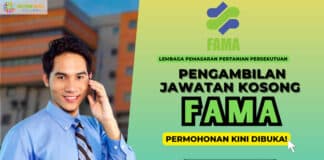 Permohonan Kerja Di FAMA Bagi Ambilan September 2023